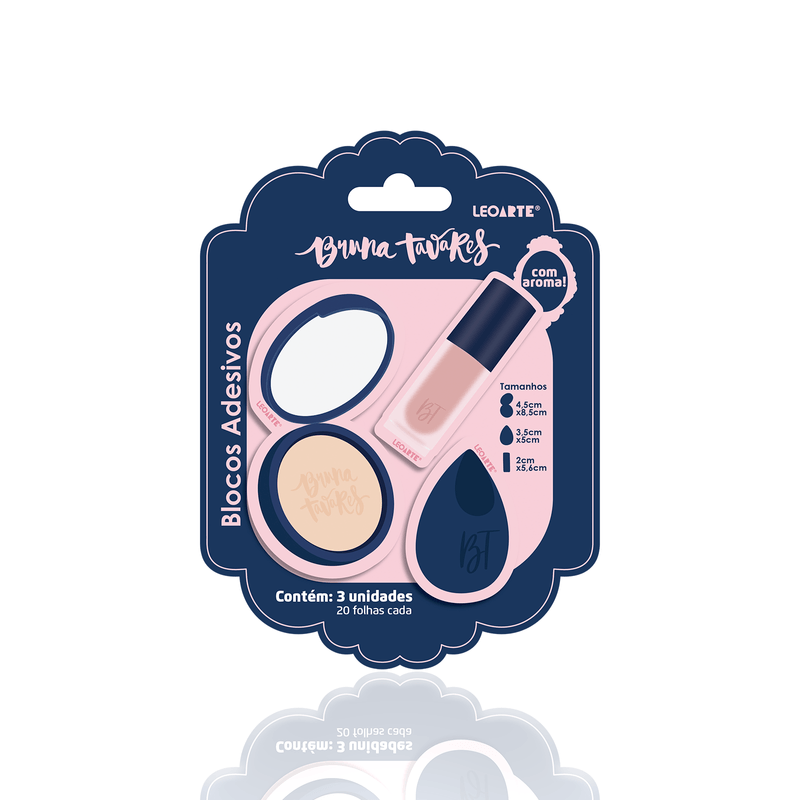 Bloco Adesivo com Aroma Bruna Tavares